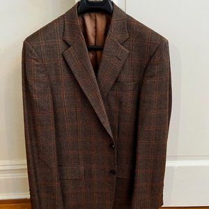 Brooks Brothers 1818 suit jacket blazer brown 38R